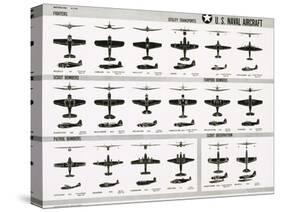 Poster of U.S. Naval Combat and Transport Aircraft-null-Stretched Canvas