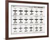 Poster of U.S. Naval Combat and Transport Aircraft-null-Framed Photographic Print