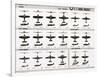 Poster of U.S. Naval Combat and Transport Aircraft-null-Framed Photographic Print