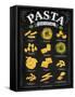 Poster Pasta Chalk-anna42f-Framed Stretched Canvas