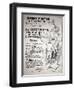 Poster Promoting the Election of the Artist in the Legislative Elections of September 1889-Adolphe Leon Willette-Framed Giclee Print