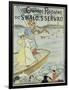 Poster Promoting the St. Malo and St. Servan Regatta, C.1895-M.E. Renault-Framed Giclee Print