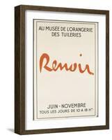 Poster: Renoir Musée De L'Orangerie in the Tuileries-null-Framed Giclee Print