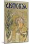 Poster: Sarah Bernhardt as Gismonda at the Theatre De La Renaissance (Upper Part), 1895-Alphonse Mucha-Mounted Premium Giclee Print