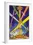 Poster, Space Needle, Seattle, Washington-null-Framed Art Print