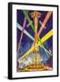 Poster, Space Needle, Seattle, Washington-null-Framed Art Print