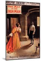 Poster "The Man in the Iron Mask" at the Adelphi Theatre, London-Albert Morrow-Mounted Giclee Print