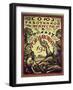 Poster to Benefit the Hungry, 1921-Sergei Vasilievich Chekhonin-Framed Giclee Print