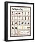 Poster with the Main Telephone's Models-null-Framed Giclee Print