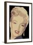 Posterized Marilyn-Chris Consani-Framed Art Print