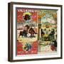 Posters Advertising Bull-Fights in Valladolid, 1896 and in Bayonne, 1897-null-Framed Premium Giclee Print