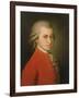 Posthumous Painting of Wolfgang Amadeus Mozart, 1756-1791-null-Framed Giclee Print