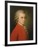 Posthumous Painting of Wolfgang Amadeus Mozart, 1756-1791-null-Framed Giclee Print