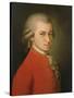 Posthumous Painting of Wolfgang Amadeus Mozart, 1756-1791-null-Stretched Canvas