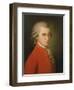 Posthumous Painting of Wolfgang Amadeus Mozart, 1756-1791-null-Framed Premium Giclee Print