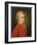 Posthumous Painting of Wolfgang Amadeus Mozart, 1756-1791-null-Framed Premium Giclee Print