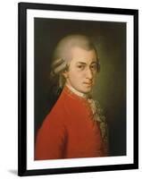 Posthumous Painting of Wolfgang Amadeus Mozart, 1756-1791-null-Framed Giclee Print