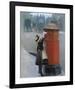 Posting A Letter-Albert Ludovici-Framed Premium Giclee Print