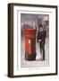 Postman - Clearing Box-Ernest Ibbetson-Framed Giclee Print