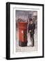 Postman - Clearing Box-Ernest Ibbetson-Framed Giclee Print