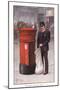 Postman - Clearing Box-Ernest Ibbetson-Mounted Giclee Print