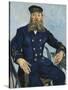 Postman Joseph Roulin-Vincent van Gogh-Stretched Canvas
