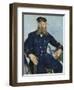 Postman Joseph Roulin-Vincent van Gogh-Framed Art Print