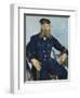 Postman Joseph Roulin-Vincent van Gogh-Framed Art Print