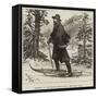 Postman of the Rocky Mountains-null-Framed Stretched Canvas