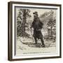 Postman of the Rocky Mountains-null-Framed Giclee Print