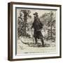 Postman of the Rocky Mountains-null-Framed Giclee Print