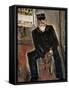 Postman, Paris-Yuzo Saeki-Framed Stretched Canvas