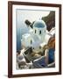 Postmark Santorini-Max Hayslette-Framed Giclee Print