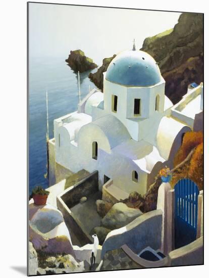 Postmark Santorini-Max Hayslette-Mounted Giclee Print