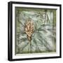 Postmark Tropicals II-Jennifer Goldberger-Framed Art Print