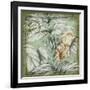 Postmark Tropicals III-Jennifer Goldberger-Framed Art Print