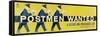 Postmen Wanted - a Secure and Pensionable Job-Stan Krol-Framed Stretched Canvas