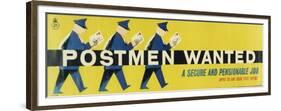Postmen Wanted - a Secure and Pensionable Job-Stan Krol-Framed Premium Giclee Print