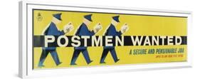 Postmen Wanted - a Secure and Pensionable Job-Stan Krol-Framed Premium Giclee Print