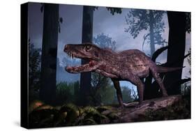 Postosuchus Was an Extinct Rauisuchian Reptile That Lived During the Triassic Period-null-Stretched Canvas