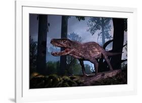 Postosuchus Was an Extinct Rauisuchian Reptile That Lived During the Triassic Period-null-Framed Art Print