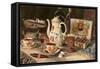 Postprandials, Coffee, Cigars, Brandy-null-Framed Stretched Canvas