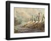 Posts in Sunshine-LaVere Hutchings-Framed Premium Giclee Print