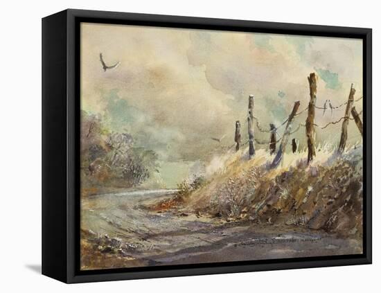 Posts in Sunshine-LaVere Hutchings-Framed Stretched Canvas