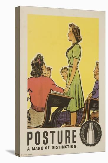 Posture: a Mark of Distinction Poster-null-Stretched Canvas