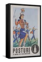 Posture: a Mark of Distinction Poster-null-Framed Stretched Canvas