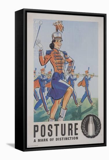 Posture: a Mark of Distinction Poster-null-Framed Stretched Canvas