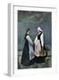 Postwoman, Sognafjorden, Norway, C1890-L Boulanger-Framed Giclee Print