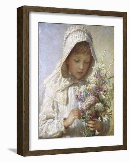 Posy of Pretty Flowers-Carl Bauerle-Framed Giclee Print