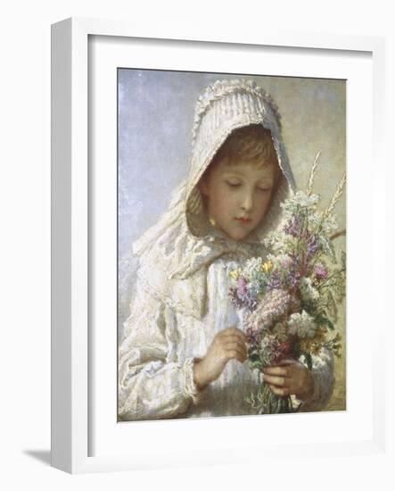 Posy of Pretty Flowers-Carl Bauerle-Framed Giclee Print